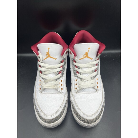 Air Jordan 3 Retro \'Cardinal Red\' Men’s Size 10 (CT8532-126) main image 9
